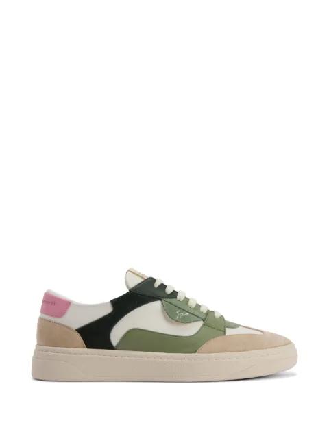 Gz colour-block low-top leather sneakers by GIUSEPPE ZANOTTI