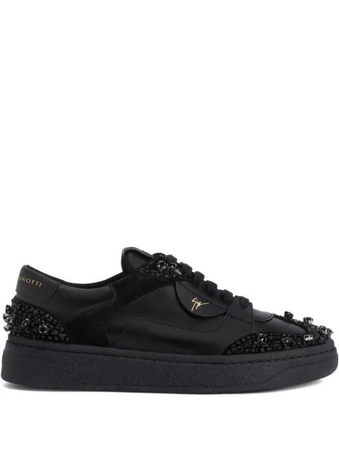 Gz94 rhinestone-embroidery sneakers by GIUSEPPE ZANOTTI