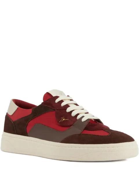 Gz94 suede panelled sneakers by GIUSEPPE ZANOTTI