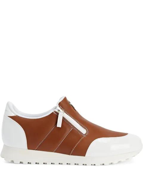 Ilde Run double-zip low-top sneakers by GIUSEPPE ZANOTTI