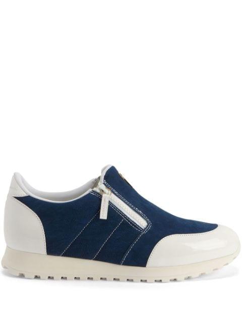 Ilde Run double-zip low-top sneakers by GIUSEPPE ZANOTTI