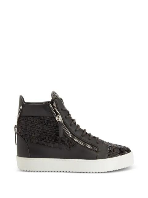 Kriss crocodile-print sneakers by GIUSEPPE ZANOTTI