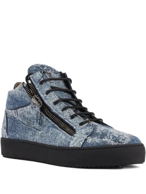 Kriss zip-fastening high-top sneakers by GIUSEPPE ZANOTTI