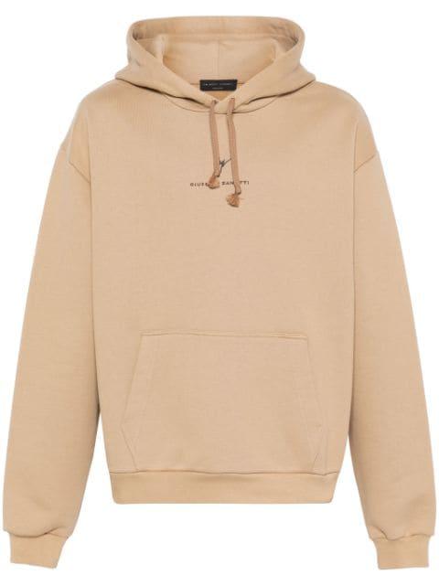 LR-63 drawstring hoodie by GIUSEPPE ZANOTTI