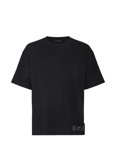 Lr-66 label-detail T-shirt by GIUSEPPE ZANOTTI