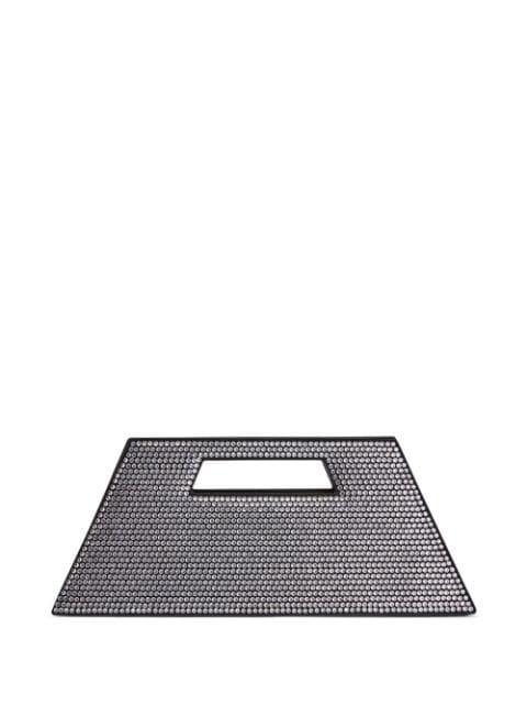 Meloee rhinestone clutch by GIUSEPPE ZANOTTI