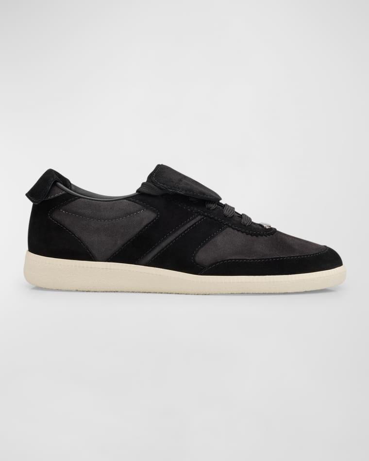 Men's Bicolor Suede Low-Top Sneakers by GIUSEPPE ZANOTTI