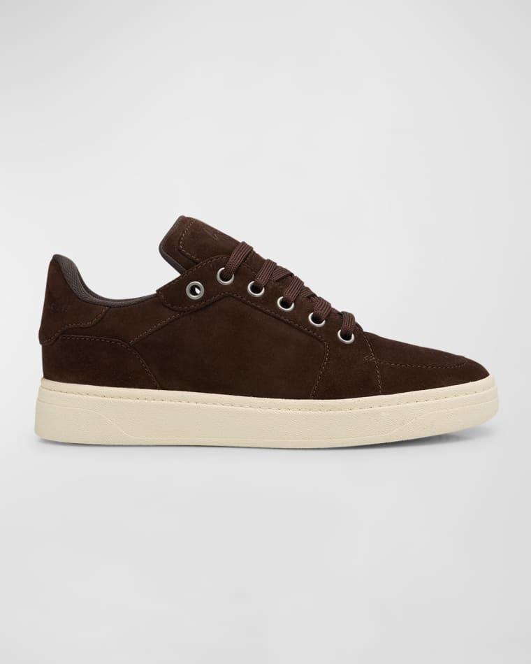 Men's Colorata Suede Low-Top Sneakers by GIUSEPPE ZANOTTI