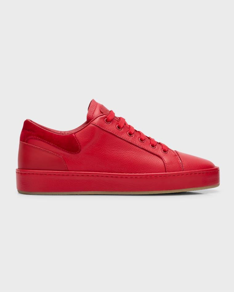 Men's Gz-City Tonal Leather Low-Top Sneakers by GIUSEPPE ZANOTTI