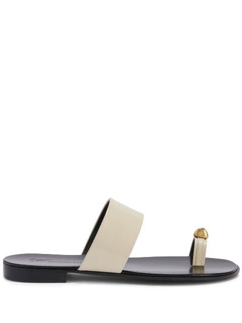 Norbert leather toe-loop sandals by GIUSEPPE ZANOTTI
