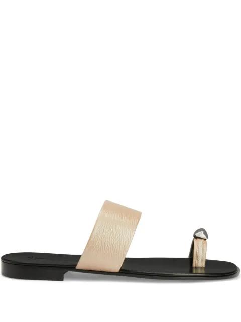 Norbert leather toe-loop sandals by GIUSEPPE ZANOTTI