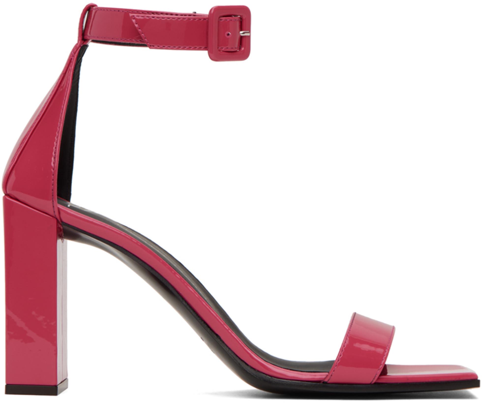 Pink Shangay Heeled Sandals by GIUSEPPE ZANOTTI