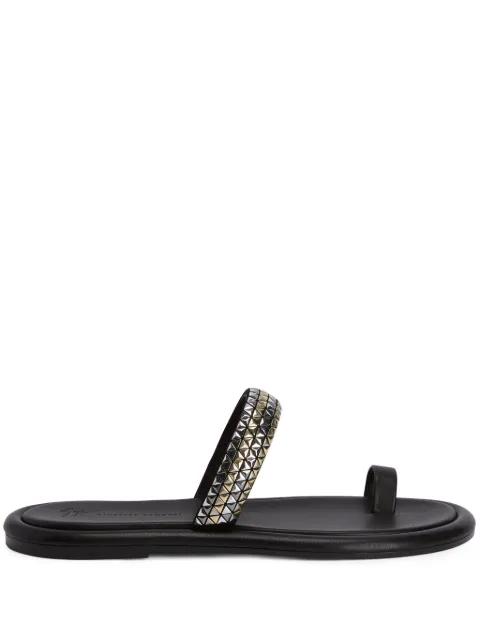 Redouart stud-embellished leather sandals by GIUSEPPE ZANOTTI