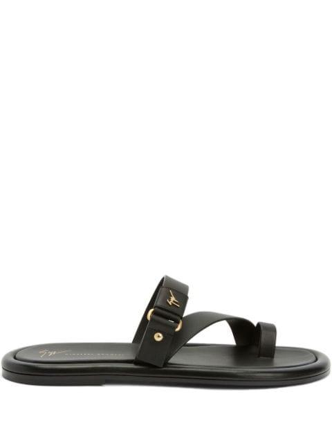 Taanguy leather sandals by GIUSEPPE ZANOTTI
