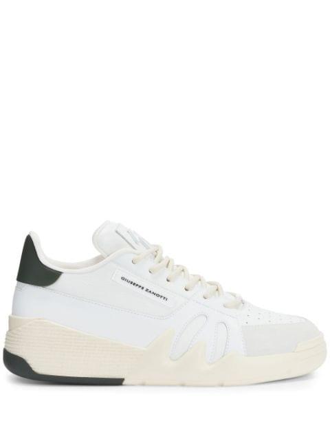 Talon logo-patch leather sneakers by GIUSEPPE ZANOTTI