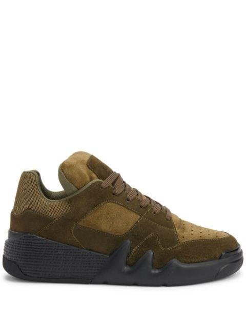 Talon logo-patch sneakers by GIUSEPPE ZANOTTI