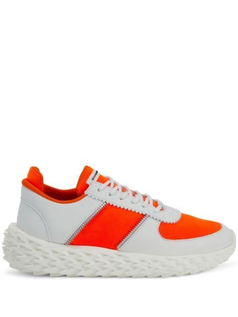 Urchin panelled sneakers by GIUSEPPE ZANOTTI