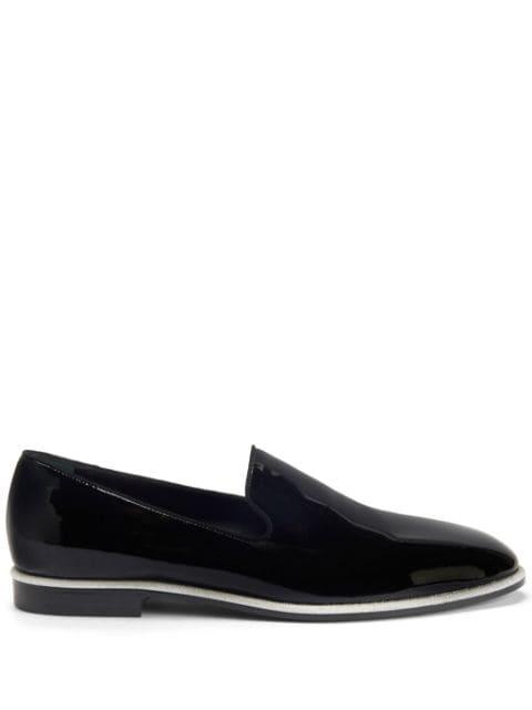 Vilbert patent-finish leather loafers by GIUSEPPE ZANOTTI