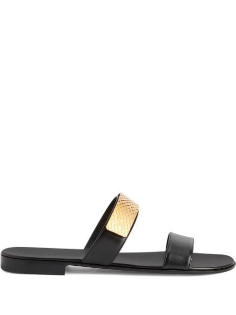 Zak strap-detail sandals by GIUSEPPE ZANOTTI