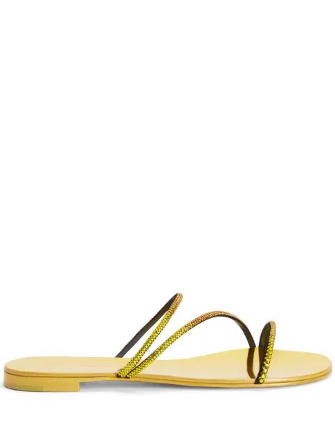 crystal-embellished sandals by GIUSEPPE ZANOTTI