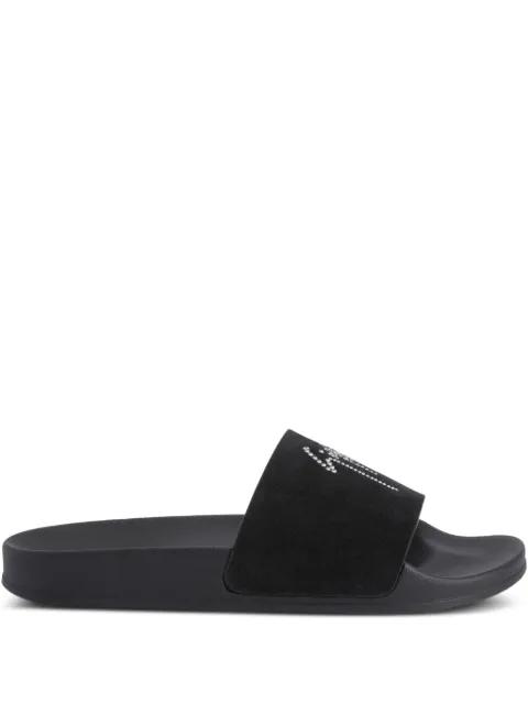 crystal-embellished slides by GIUSEPPE ZANOTTI