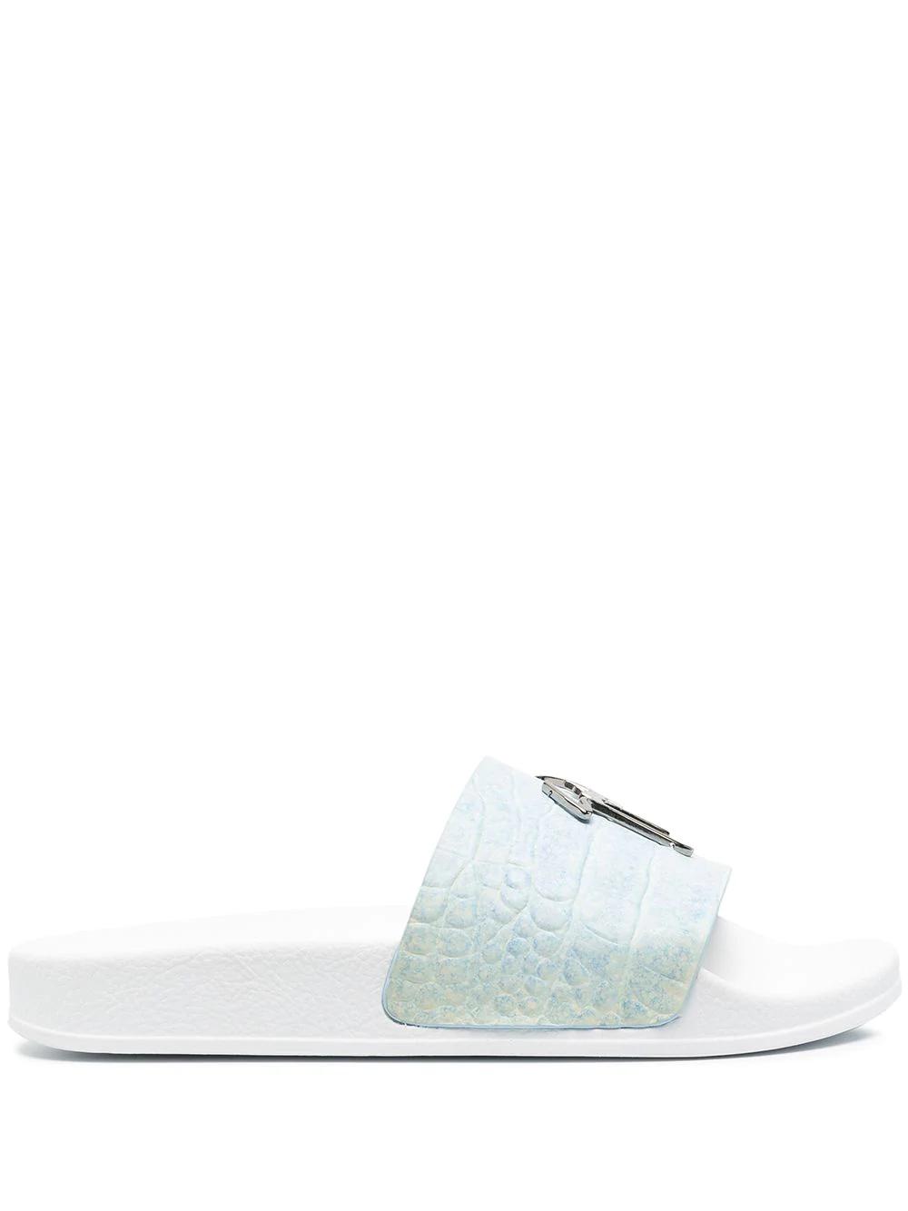 logo open-toe slides by GIUSEPPE ZANOTTI