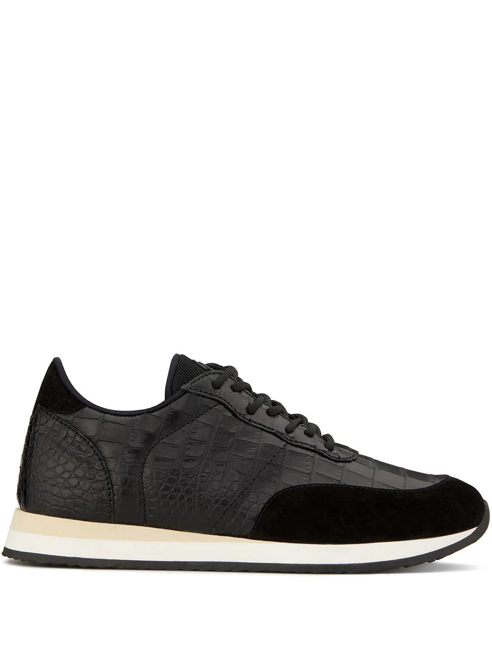 low top panelled sneakers by GIUSEPPE ZANOTTI