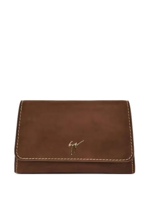 mini Cleopatra chain-strap clutch bag by GIUSEPPE ZANOTTI