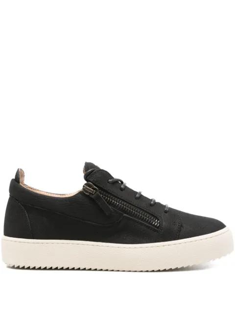 zip-detail lace-up sneakers by GIUSEPPE ZANOTTI