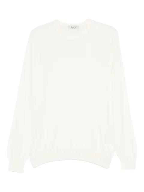 long-sleeve crewneck sweater by GIUUNO