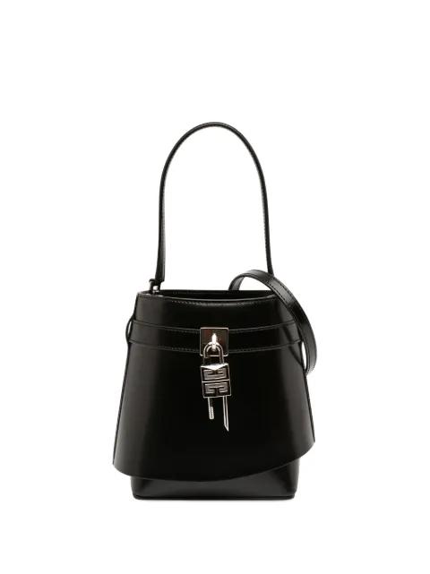 2010-2026 Micro Leather GV Shark Lock Bucket Bag satchel by GIVENCHY 