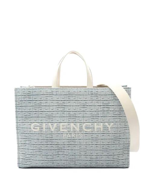 2020-2025 Medium Denim 4G G Tote Shopping Bag satchel by GIVENCHY 