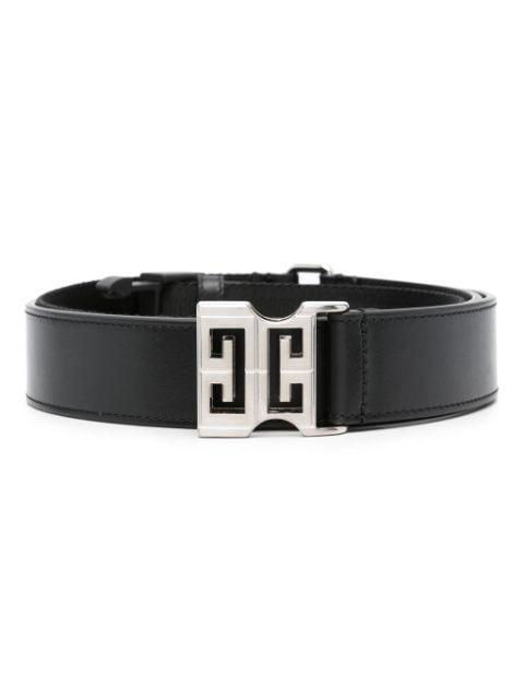 4G Release buckle leather belt by GIVENCHY
