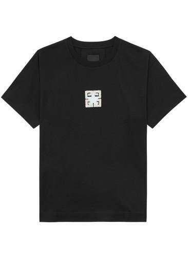 4G Stars logo cotton T-shirt by GIVENCHY