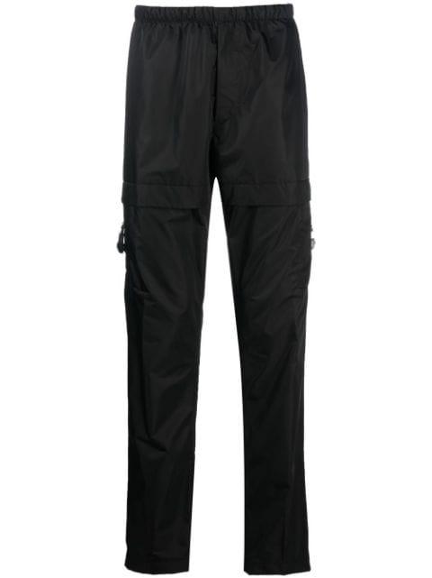 4G-buckle straight-leg cargo trousers by GIVENCHY