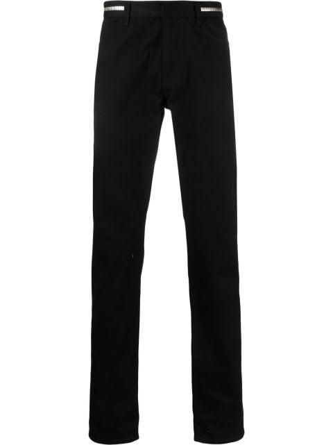 4G chain-embellished skinny jeans by GIVENCHY