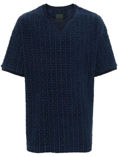 4G cotton towelling T-shirt by GIVENCHY