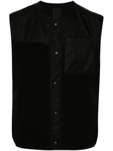 4G fleece gilet by GIVENCHY