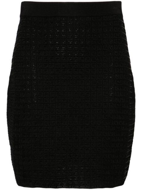 4G-jacquard skirt by GIVENCHY