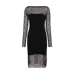 4G lace and diamanté midi dress by GIVENCHY