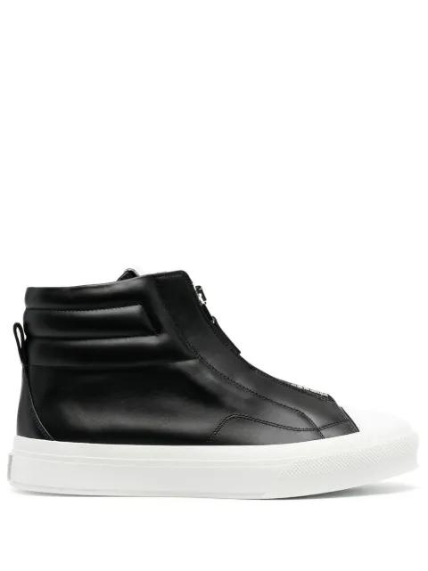 4G leather high-top sneakers by GIVENCHY
