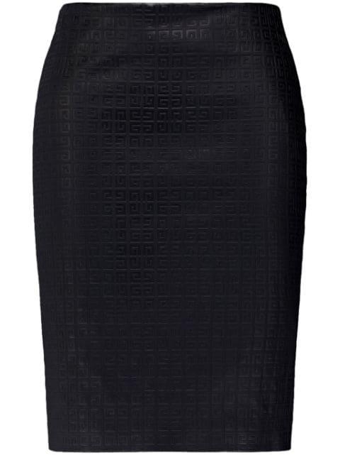 4G leather skirt by GIVENCHY