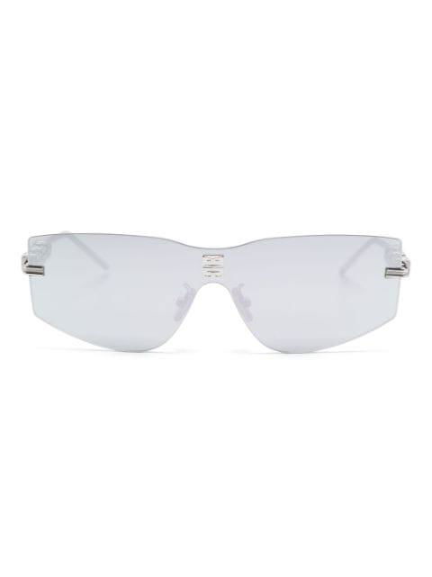 4G-logo detail rectangle sunglasses by GIVENCHY