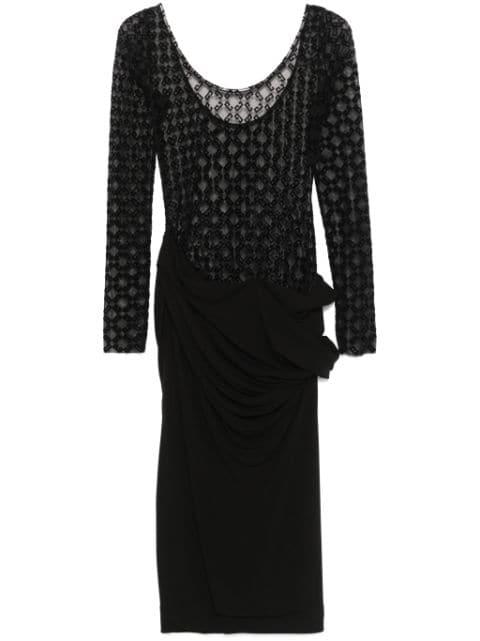 4G mesh dress by GIVENCHY