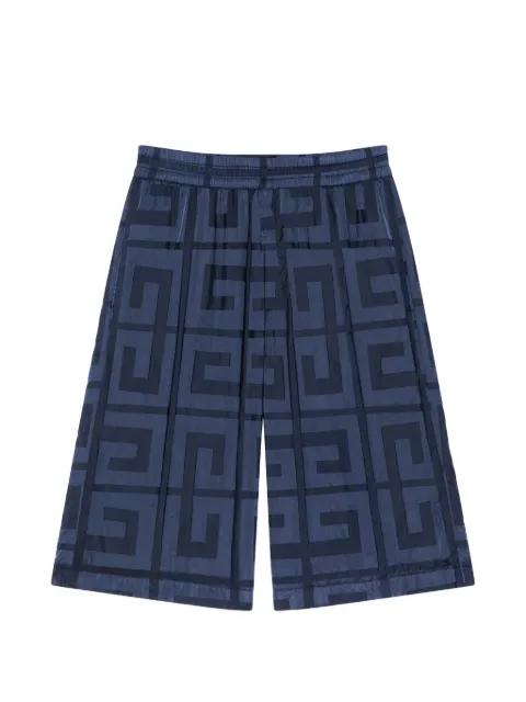 4G monogram elasticated track shorts by GIVENCHY