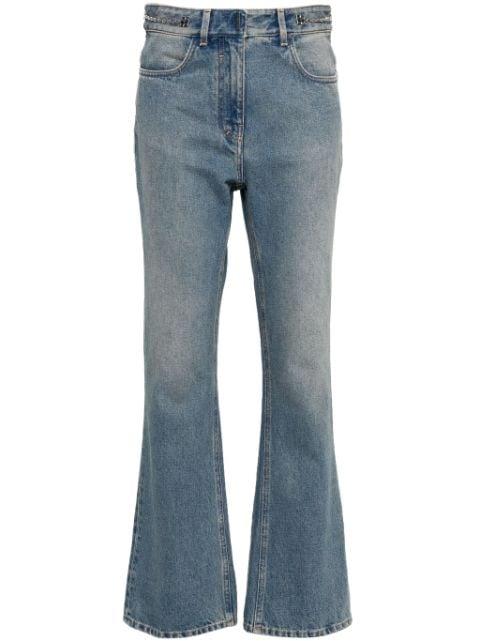 4G-motif straight-leg jeans by GIVENCHY