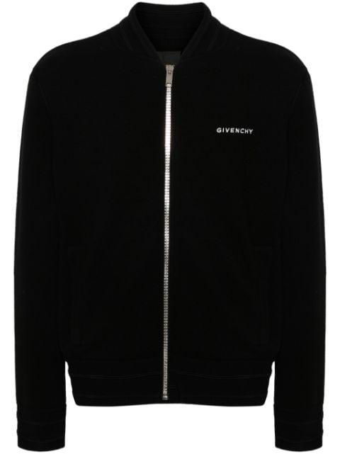 4G motif wool bomber jacket by GIVENCHY