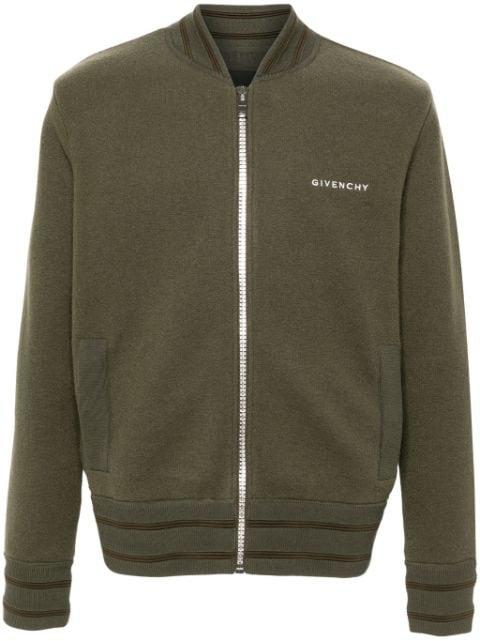 4G-patch wool bomber jacket by GIVENCHY