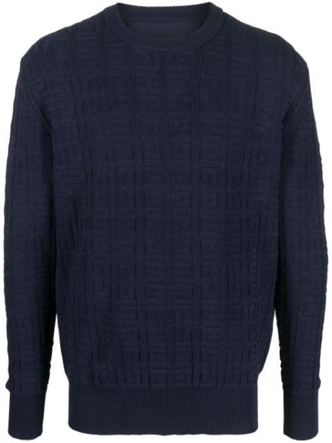 4G patterned-knit jumper by GIVENCHY