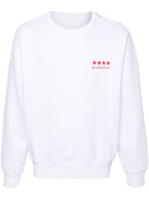 4G printed cotton sweatshirt by GIVENCHY